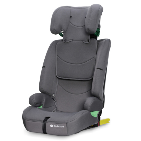SAFETY FIX 2 I-Size Kinderkraft fotelik samochodowy Isofix 9-36 kg 76-150 cm - Grey