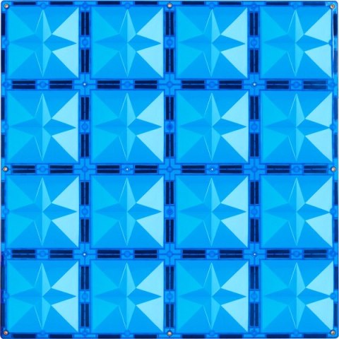 COBLO, magnetyczne klocki konstrukcyjne 2 płyty 30 x 30 cm ziel/nieb