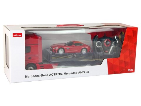 Laweta Autko R/C Mercedes-Benz 1:26 Czerwone