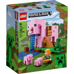 Minecraft dom w kształc. świni