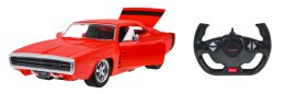 1970 Dodge Charger RT czerwony RASTAR model 1:16 Zdalnie sterowane auto + Pilot