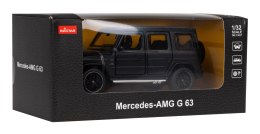 Mercedes-AMG G 63 czarny RASTAR model 1:32 Metalowa karoseria + Ręcznie otwierane elementy