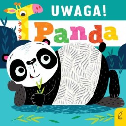 Książeczka dla najmłodszych Uwaga, Panda!