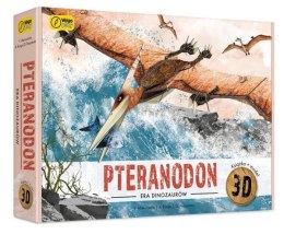 Pteranodon. Książka i puzzle 3D. Wilga play