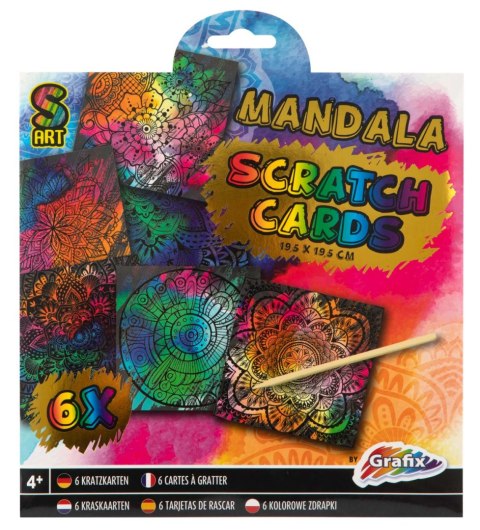 6 zdrapek 19.5x19.5cm i drapak