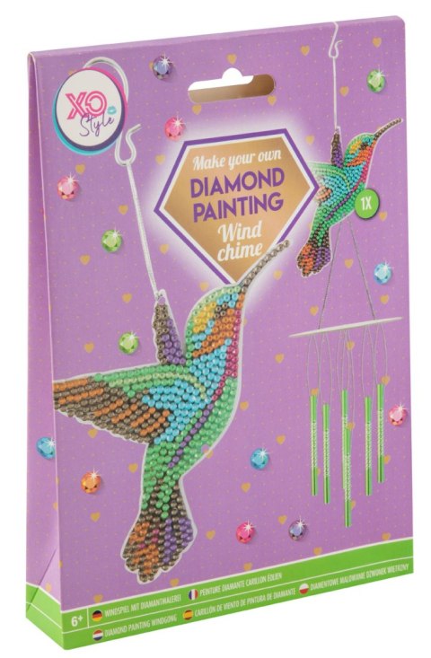 Diamond painting - dzwonek wietrzny