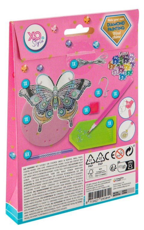 Diamond painting - dzwonek wietrzny