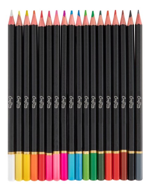 Kredki kolorowe 18 szt. w blaszanym pudełku