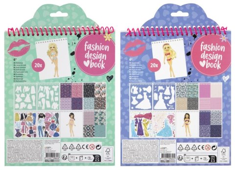 Książeczka projektanta mody 24x20 cm