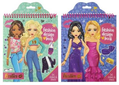 Książeczka projektanta mody 24x20 cm