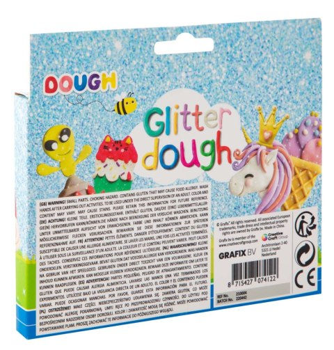 Modelina brokatowa 12 kol.