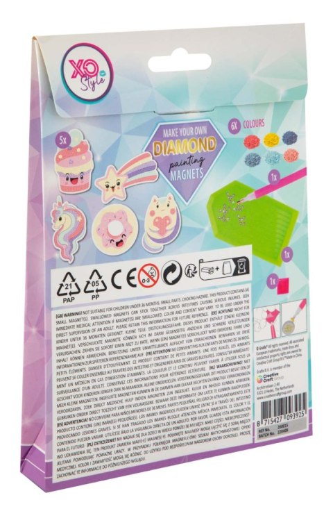 Diamond painting - magnesy 2 wzory MIX