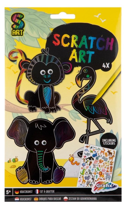 Stwórz własne zwierzątka do rysowania 4 szt.