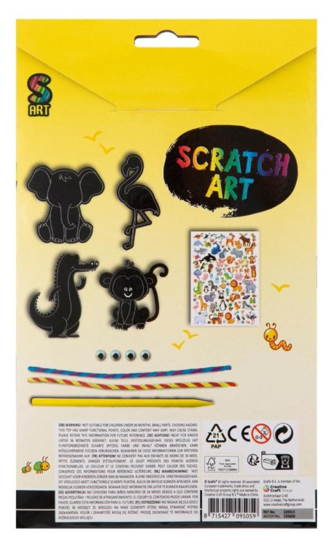 Stwórz własne zwierzątka do rysowania 4 szt.