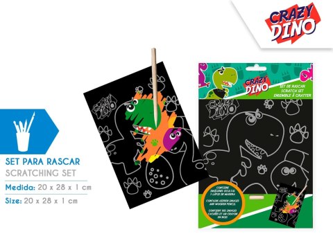 Zestaw kreatywny - wydrapywanka