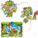 Puzzle układanka 30 elementów Leśne zwierzątka 4+ CASTORLAND