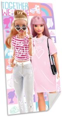 BAWEŁNIANY RĘCZNIK BARBIE