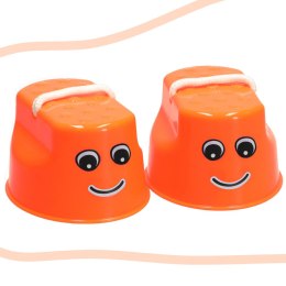 Szczudła dla dzieci chodaczki równowaga 2szt pomarańczowe