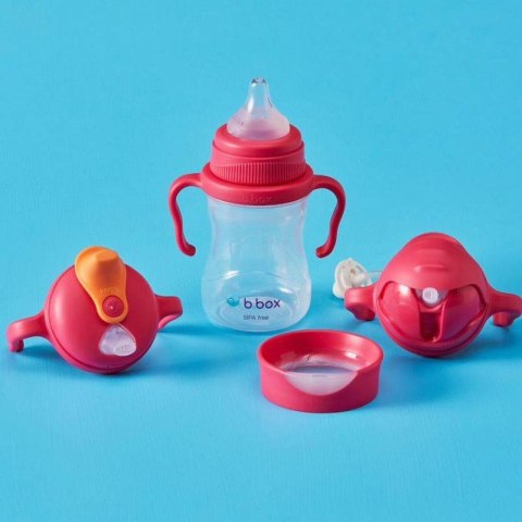 B.BOX BB00495 Kubek 4w1 zestaw 240 ml malinowy