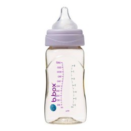 B.BOX BB00754 Butelka ze smoczkiem do karmienia niemowląt wykonana z PPSU 240 ml piwonia