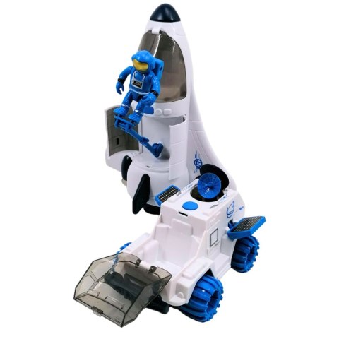 Zestaw baza kosmiczna + statek + łazik