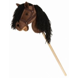 Głowa konia TED Pluszak Koń na kiju, brązowy z lejcami