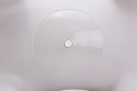 Skoczek gumowy dla dzieci KRÓLIK 56 cm szary do skakania z pompką