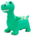 Skoczek gumowy dla dzieci SMOK 60 cm zielony do skakania z pompką