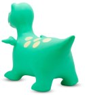 Skoczek gumowy dla dzieci SMOK 60 cm zielony do skakania z pompką