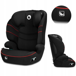 LARS I-Size Lionelo fotelik samochodowy 15-36 kg - Sporty Black Red