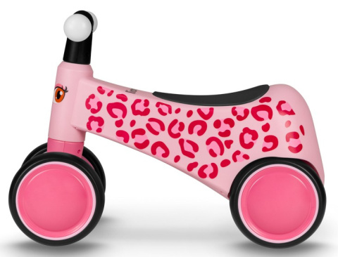 SAMMY Lionelo rowerek biegowy jeździk 1-3 lat do 25 lat - Pink Rose