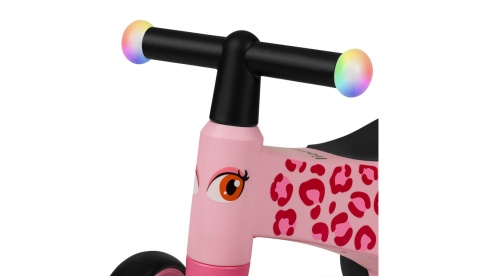 SAMMY Lionelo rowerek biegowy jeździk 1-3 lat do 25 lat - Pink Rose