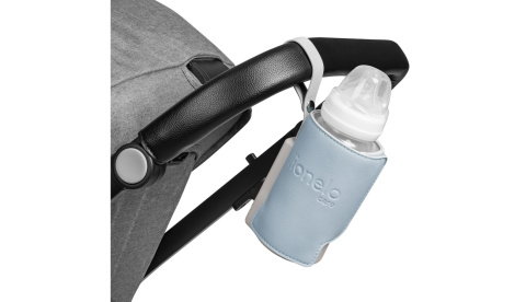 THERMUP GO PLUS Lionelo przenośny podgrzewacz do butelek - Blue Sky