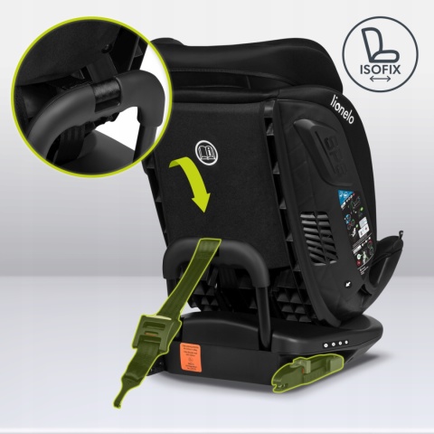 BASTIAAN RWF i-size obrotowy fotelik samochodowy 0-36 kg Isofix - Black Carbon