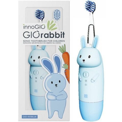 INNOGIO GIO-455BLUE GIOrabbit szczoteczka dla dzieci niebieska