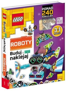 Książka LEGO Master Brand. Buduj i naklejaj. Roboty BSC-6602