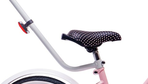 Rowerek dla dziewczynki 16 cali Heart bike - różowy