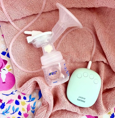 AVENT SCF323/11 Elektroniczny laktator pojedynczy+smoczek responsywny 3+ gratis