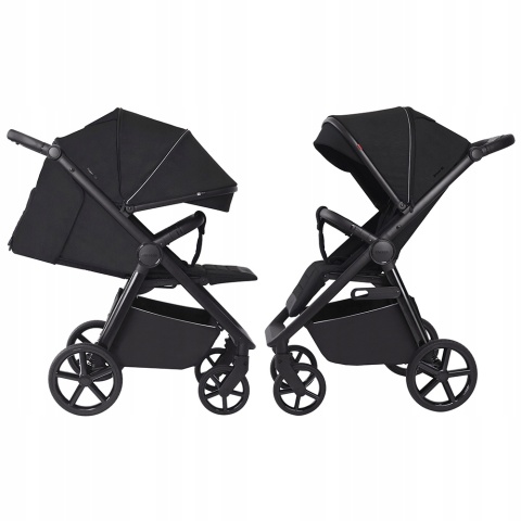 Bravo SL CRL-5520 Carrello wózek dziecięcy spacerowy do 22 kg - Ink Black