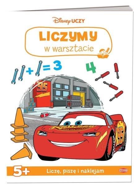 Książeczka Disney uczy. Auta. Liczymy w warsztacie ULI-9301