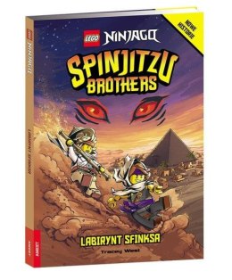 Książeczka LEGO NINJAGO. SPINJITZU BROTHERS LABIRYNT SFINKSA LBWS-6703