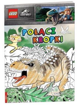 Książeczka Połącz kropki. LEGO Jurassic World SPCS-6201