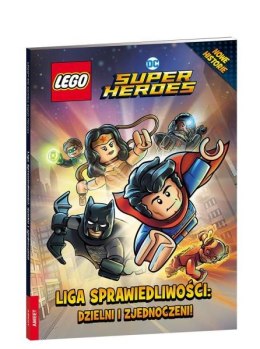 Książka LEGO DC COMICS. Liga Sprawiedliwości: Dzielni i zjednoczeni! LNR-6452