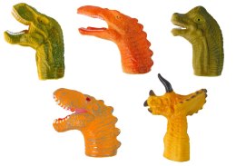 Pacynki na Palce Dinozaury Zwierzęta 5 Szt.
