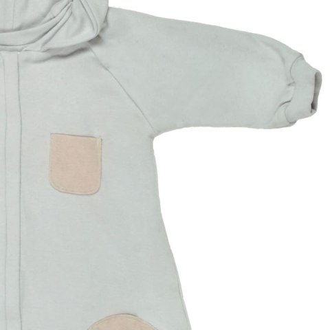 Hi Little One kombinezon całoroczny z kapturem TOG 2,0 OverSize BOHO Grey roz L Pom Pom