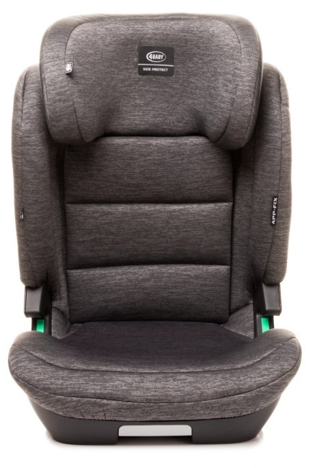 Fotelik App-fix I-Size 100-150 cm grey 4baby