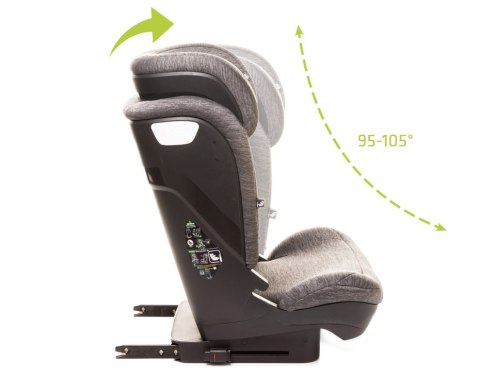 Fotelik App-fix I-Size 100-150 cm grey 4baby