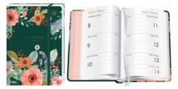 Kalendarz 2024 książkowy A6 Metallic Garden