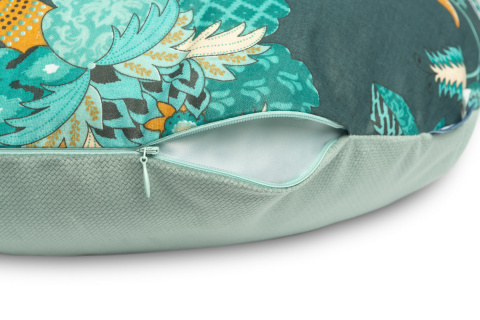 Rogal do karmienia Velvet Sensillo - PARADISE SZMARAGDOWY