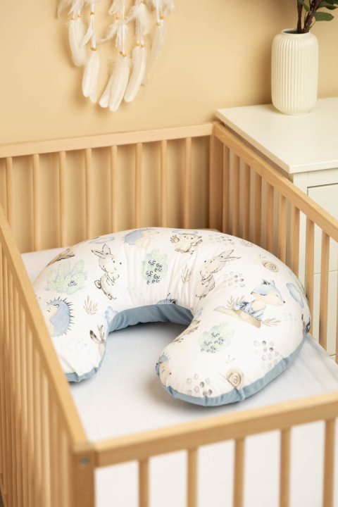 Rogal do karmienia Velvet Sensillo - SPACER NIEBIESKI